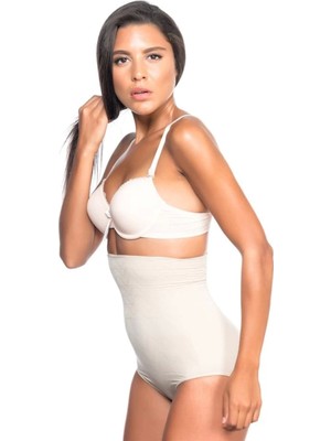 Miraxx Ten Emay 2079 Yüksek Bel Desenli Double Slip Korse