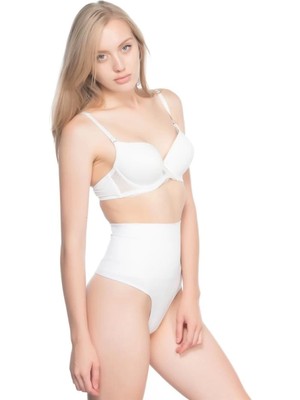 Miraxx Beyaz Emay 2020 Double String Korse