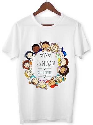 Alpşan Ticaret 23 Nisan Tişört Çocuk Bayramı T-Shirt