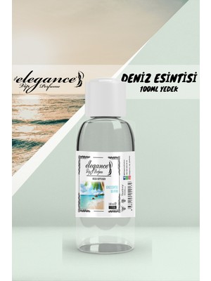 silver elegance vip perfume Elegance Vip Perfume Deniz Esintisi 100 ml - Yedek Dolum Şişesi Oda Kokusu Reed Diffuser