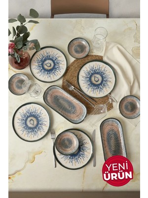 Keramika Hydra Kahvaltı Takımı 10 Parça 4 Kişilik 21286