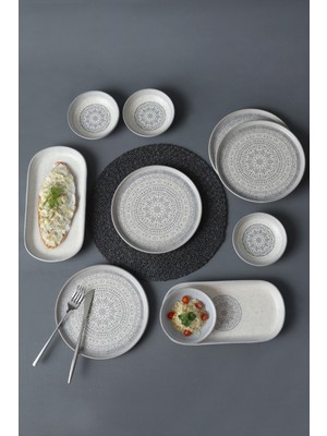 Keramika Stone Kahvaltı Takımı 10 Parça 4 Kişilik 21426-27