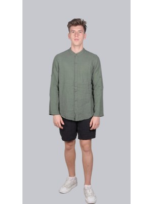 Bomull Erkek Gömlek