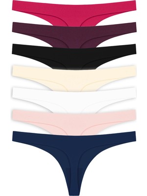 Cottonhill Basic Lazer Kesim Tanga Külot 7'li Paket - 2