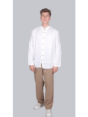 Bomull Erkek Gömlek