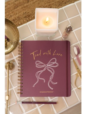 Matt Notebook Kareli Ajanda Fiyonk 224 Sayfa 19x21 cm Şık Tasarım Türkiye Menşeli