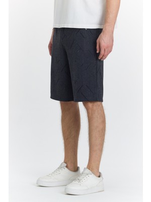 Erkek Polycotton Şort Antrasit 6049-A
