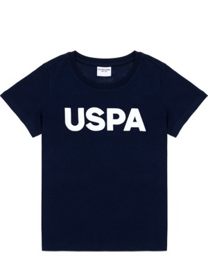 U.S. Polo Assn. Erkek Çocuk Lacivert Basic Bisiklet Yaka Tişört 50298048-VR033