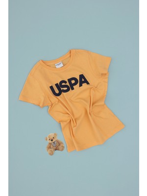 U.S. Polo Assn. Erkek Çocuk Kavun Basic Bisiklet Yaka Tişört 50298048-VR202