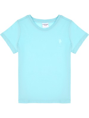 U.S. Polo Assn. Erkek Çocuk Aqua Basic Bisiklet Yaka Tişört 50306502-VR007