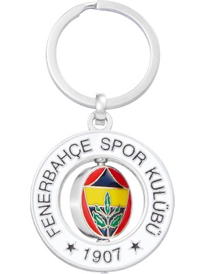 Fenerbahçe Döner Arma Metal Anahtarlık