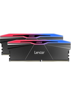 Lexar ARES 2nd Gen RGB 48GB (2x24GB) 8000MHz CL40 INTEL XMP 3.0 DDR5 Heatsink Ram (LD5U24G80C40BR-RGD)