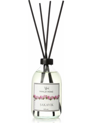 Vivaldi Home Şakayık Çiçeği Çubuklu Oda Kokusu Esansiyel Uçucu Yağ 100 ml
