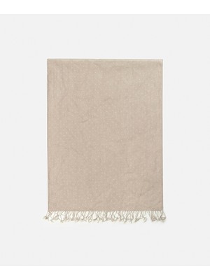 Püsküllü Keten Şal IS1250065023023