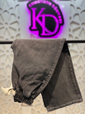 Erkek Çocuk Denim Kot Jean Pantolon Siyah