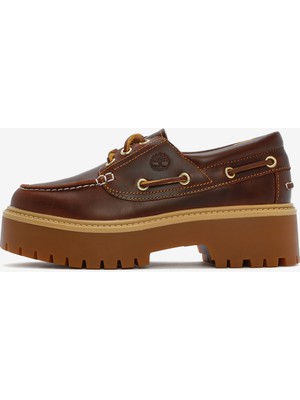 Timberland STONE STREET BOAT SHOE Kahverengi Kadın Loafer