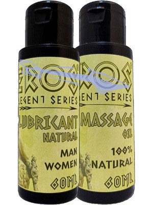 Eros Legent Lubricant Gel 60ML + Eğlencelik Masaj Yağı 60 ml