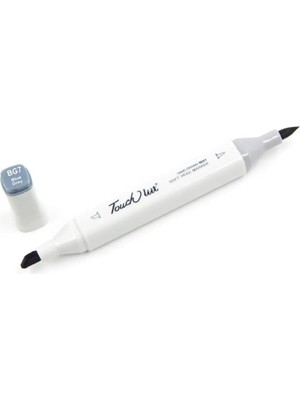 Depposite Touchliit Çift Taraflı Marker Kalem Blue Grey 7 Bg7