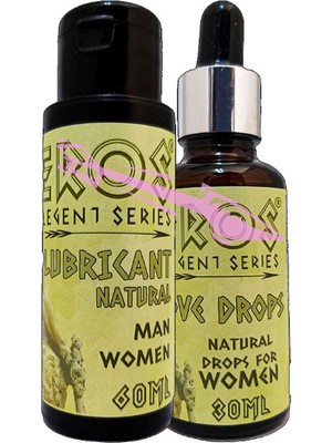 Eros Legent 60 ml Lubricant Gel + Soğuk Kadınlara Özel Içecek 30 ml