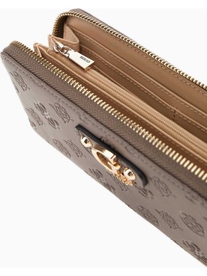 Guess Gerty Slg Large Zip Around Cüzdan