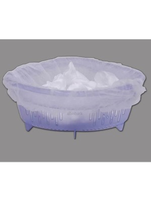 Hijyenik Lavabo Içi Atık Süzücü Pratik Süzek Evye Içi Bulaşık Çöp Sepeti +10 Adet Çöp Ayrıştırıcı