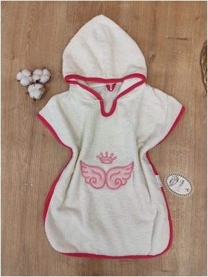 Tomuycuk Pareo Bebek Havlu Bebek Bornoz Yumuşacık Su Emici Pamuklu Nakış Desenli