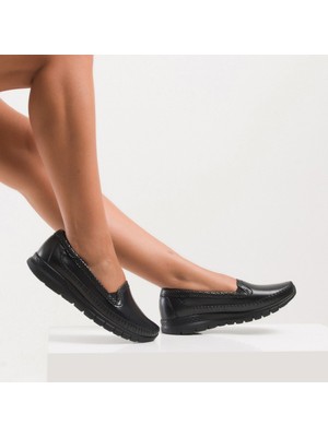 Forelli Forelli  Deri Ortopedik Kadın Ayakkabı Laden-G 24 29423