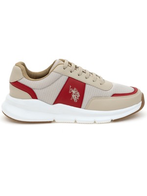 U.S. Polo Assn. Kadın Bej Spor Ayakkabı 50306275-VR011
