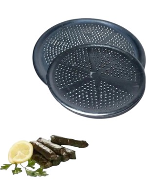 Cocovia 2'li Set Metal Sarma  Kapağı - Yaprak Sarma Altlığı  Pişirme Aparatı