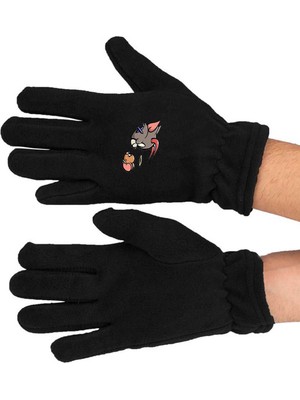 Mediterian Siyah pamuklu uzun eldiven, şık ve rahat kullanım için ideal seçenek