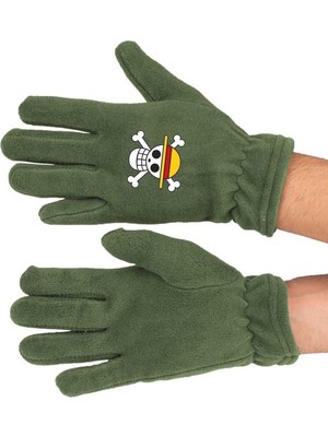 Mediterian Haki Uzun Polar Eldiven, Rahat ve Şık Soğuk Havalarda Kullanım İçin