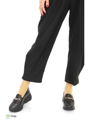 Mammamia Kadın Deri Ortopedik Dolgu Topuk Günlük Ayakkabı M26YA7266