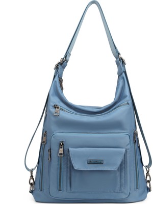 Saten Kumaş Hem Sırt Hem De Omuz Çantası 2129