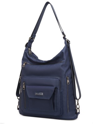 Saten Kumaş Hem Sırt Hem De Omuz Çantası 2129