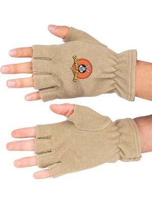 Looney Tunes Baskılı Kışlık Kesik Polar Eldiven BLL3525