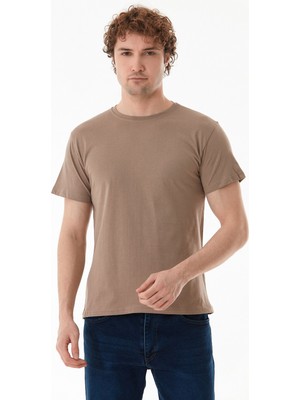 Basic Bisiklet Yaka Tişört