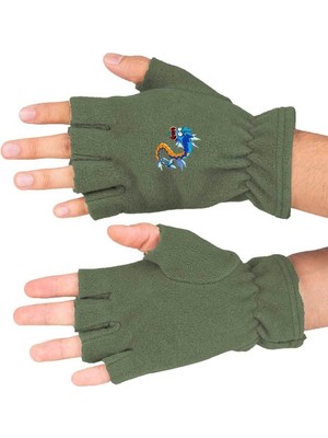 Pokemon Baskılı Kışlık Kesik Polar Eldiven BLL3626