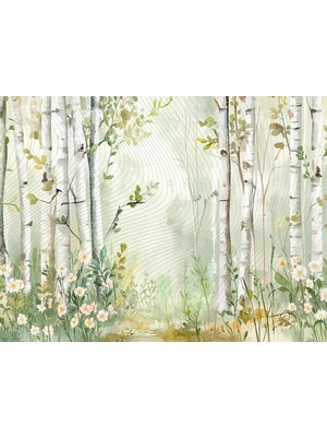 Büyüleyici Doğa Manzarası ile 200X150CM Arka Plan, Stüdyo Fonu