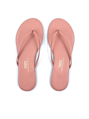 Tkees Klasik T2016 Kadın Pudra Renk Şık Parmak Arası Terlik