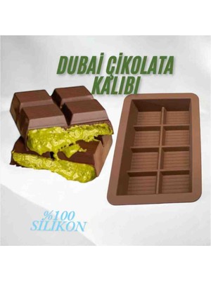 CKM Silikon Dubai Çikolatası Kalıbı Silikon