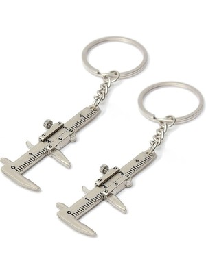 Noble1 2x Kullanışlı Mini Sürmeli Kumpas Aracı Kolye Kaydırıcı Slaytlar Anahtarlık Anahtarlık 10 cm (Yurt Dışından)