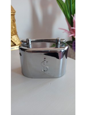 Vintage Türkiye Iş Bankası Metal Kumbara