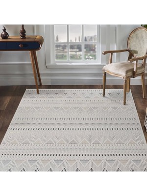 Lavinia Koleksiyonu Modern ve Zarif Desenli Mikrofiber Halı