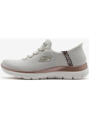 Skechers Summits - Leopard Chic Kadın Bej Spor Ayakkabı 150275 Ntmt