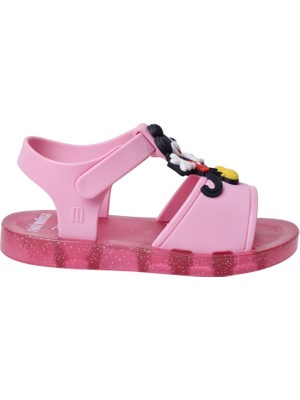 Mini Melissa Play+Mickey Çocuk Pembe Sandalet