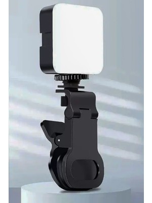 Selfie Işığı Şarjlı Fotoğraf Makine Telefon Tripod Laptop Uyumlu Kolay Taşınabilir Profesyonel Işık