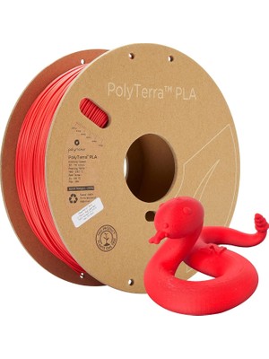 Polymaker Polyterra Pla Filament Lava Kırmızı