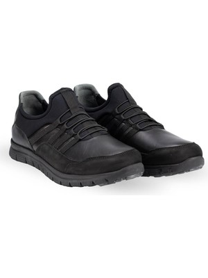 Rıder-G Erkek Deri Ayakkabı Siyah