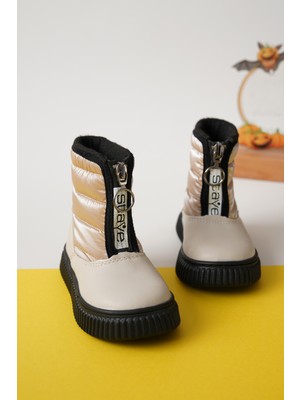 Daxtors Garantili D078 Günlük Ortopedik Kız Çocuk Soğuk Geçirmez Bot