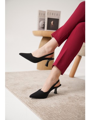 Daxtors D052 Günlük  Klasik Topuklu Kadın Ayakkabı